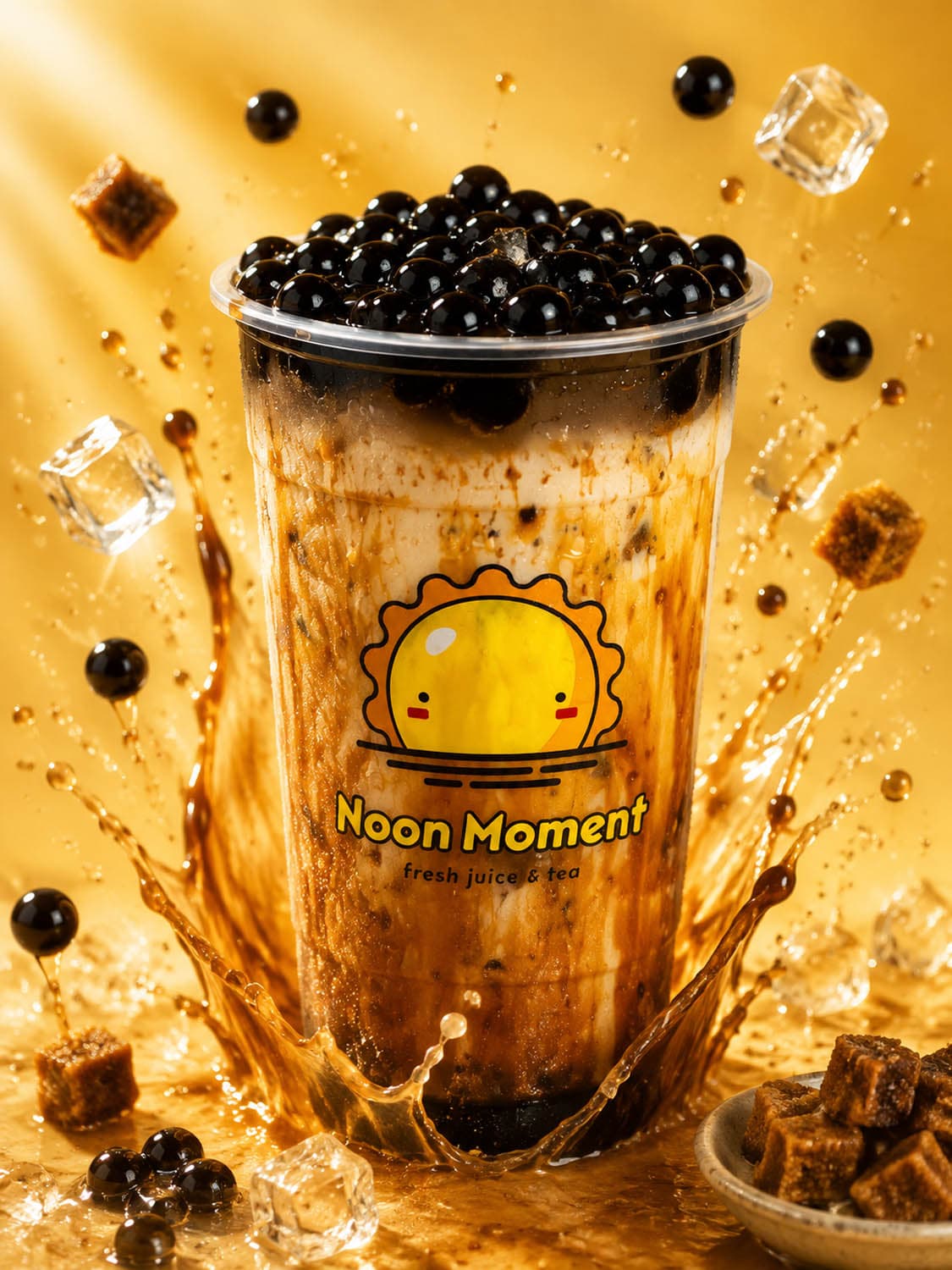 Brown Sugar Pearl Milk Tea