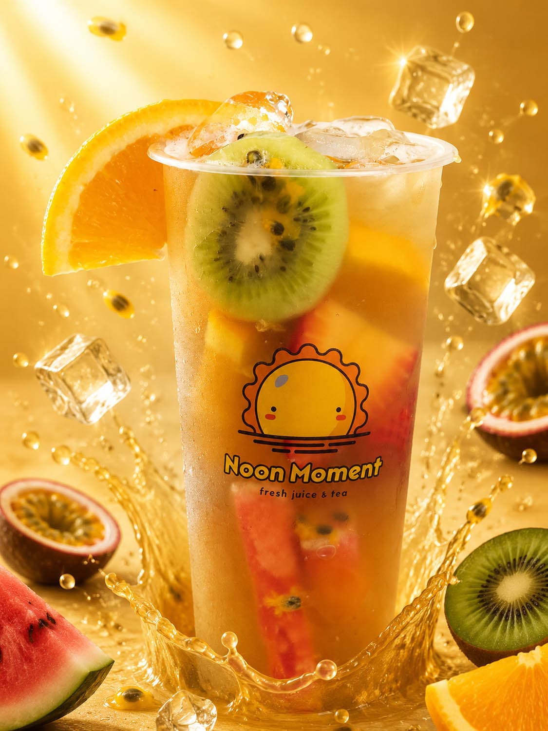 Fresh Fruit Four Season Green Tea
